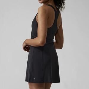 Athleta On My Way Dress XXS Mini Racerback Black